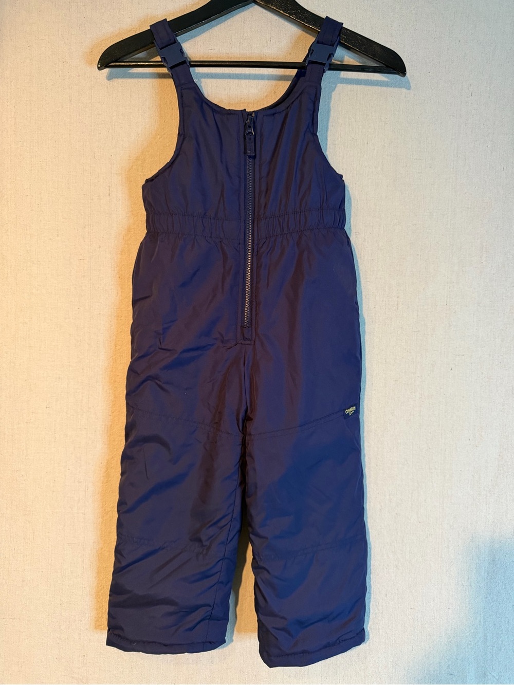 Kids Insulated Snow Pants Bibs - Navy Size Small 4